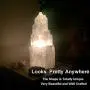 JIC Gem Natural Selenite Lamp 8'' White Selenite Crystal Rock Lamps with Switch Cord and Bulb (2-4 lbs)