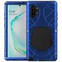 Feitenn Galaxy Note 10 Plus Case Metal, Note 10 Plus 5G Case Heavy Duty, Gorilla Glass Cover Armor Aluminum Bumper Military Shockproof Defender for Samsung Galaxy Note 10 Plus/Note 10+ 5G - Blue