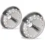 KONE 2PCS Kitchen Sink Basket Strainer Replacement for 3-1/2 Inch Standard Drains Brushed Stainless Steel Body Metal Center Knob with Rubber Stopper KONE 2PCS Kitchen Sink Basket Strainer Replacement for 3-1/2 Inch Standard Drains Brushed Stainless Steel Body Metal Center Knob with Rubber Stopper