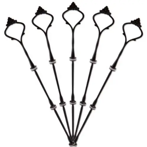 5 x sets 3 Tier Classical Crown Cake Stand Plate Display Holder Handle Fittings Black Metal for Tea Shop Room Hotel Wedding Well Polished Simple luxuryed Elegant luxury 5 x sets 3 Tier Classical Crown Cake Stand Plate Display Holder Handle Fittings Black Metal for Tea Shop Room Hotel Wedding Well Polished Simple luxuryed Elegant luxury