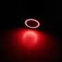 Etopars Black Case 16mm Red Angel Eye Symbol LED 12V Push Button Metal Toggle Switch Socket Plug Wire Car Vehicle