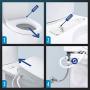 TOTO SW2044#01 C200 Electronic Bidet Toilet Cleansing Water, Heated Seat, Deodorizer, Warm Air Dryer, and PREMIST, Elongated, Cotton White