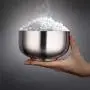 Devico 18/8 Stainless Steel Bowl, 19oz Metal Rice Cereal Serving Bowls, Double Walled Katori for Kids Baby Children, Matte Finish BPA-free, Set of 4 Devico 18/8 Stainless Steel Bowl, 19oz Metal Rice Cereal Serving Bowls, Double Walled Katori for Kids Baby Children, Matte Finish BPA-free, Set of 4