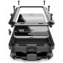 CarterLily iPhone 11 Pro Max Case, Full Body Shockproof Dustproof Waterproof Aluminum Alloy Metal Gorilla Glass Cover Case for Apple iPhone 11 Pro Max 6.5 inch (Black)