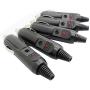 discoGoods 5PCS 12V Male Car Cigarette Lighter Socket Plug Connector With Fuse Red LED Cigar Lighter