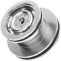 Woyisisi RC Car Wheel Hub, RC Car Metal Wheel Frame Rim Upgrade Accessories Parts Kit for MN-D90 MN-99 MN-91 FJ-45 (Silver MN-027S)