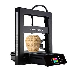 JGAURORA 3D Printer A5S Upgraded Metal Frame Large Build Size 305x305x320mm Filament Runs Out Detection Resume Print 110V US Plug