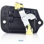 FAERSI Interior Third Door Handle Rear Left Driver Side Cargo Handle Replacements for 1995-2003 S10 /96-03 GMC Sonoma S15 /1998 Isuzu Hombre Extended Cab Pickup, 15760310, 19211052