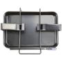 Uniflasy 7515 Grill Catch Pan Holder/ Drip Pan/ Grease Collection Pan Replacement Parts for Weber Genesis 1000-5500, Genesis Silver/Gold/Platinum, Genesis II Series, Platinum I/II, and Summit Grills