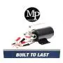 12-volt DC 1/10th HP 330 GPH Battery Powered Portable Mini Water Transfer Utility Pump with Metal Connectors for Standard 3/4'' Garden Hose Great for removing water from Boats Water Yard or Garden 12-volt DC 1/10th HP 330 GPH Battery Powered Portable Mini Water Transfer Utility Pump with Metal Connectors for Standard 3/4'' Garden Hose Great for removing water from Boats Water Yard or Garden