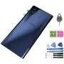 Galaxy Note 10+ Back Cover Glass Housing Door Replacement with Camera Lens Parts for Samsung Galaxy Note10+ Note 10+ 5G +Tools + Eject Pin (Aura Black)