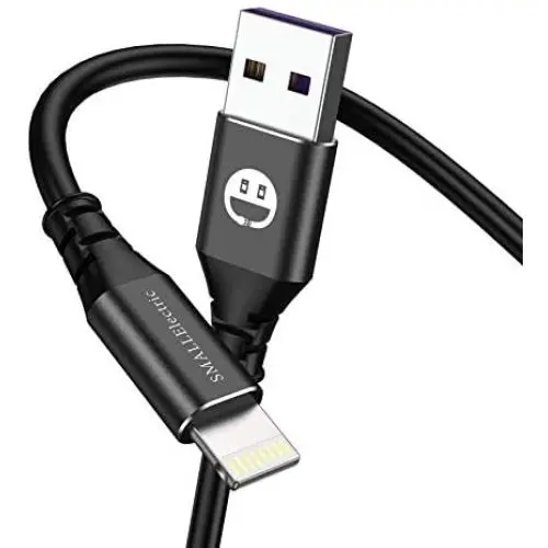 Extra Long USB A to Lightning Cable 3Pack MFi-Certified For iPhone Charger 10 ft Cable,Charging Cord 10 Foot Compatible iPhone 12 11 Pro X XS Max XR/8 Plus/7 Plus/6/6s Plus/5s /5c/iPad Mini Air(Black)