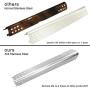 Hisencn A Series Grill Parts Kit for Charbroil Advantage Series 4 Burner 463240015, 463240115, 463343015, 463344015 Gas Grill, 304 Stainless Burner, Heat Plate, Carryover Tube Replacement Parts