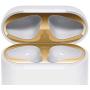 elago Upgraded AirPods Dust Guard (Gold, 1 Set) – Dust-Proof Film, Luxurious Looking, Must Watch Easy Installation Video, Chromium Plating, Protect AirPods from Metal Shavings [US Patent Registered]