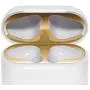 elago Upgraded AirPods Dust Guard (Gold, 1 Set) – Dust-Proof Film, Luxurious Looking, Must Watch Easy Installation Video, Chromium Plating, Protect AirPods from Metal Shavings [US Patent Registered]
