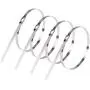 Amariver 100 Pieces 304 Stainless Steel Zip Ties Cable Ties Multi Functional Cable Straps Locking Metal Zips Ties for Cables and Wires Amariver 100 Pieces 304 Stainless Steel Zip Ties Cable Ties Multi Functional Cable Straps Locking Metal Zips Ties for Cables and Wires
