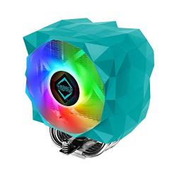 Iceberg Thermal IceSLEET X6 Intel & AMD High Performance CPU Cooler 6 Heat Pipe Nickel Plating Addressable RGB ARGB 120mm PWM Fan