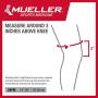 Mueller Self-Adjusting Knee Stabilizer, Black, One Size Fits Most|Measure three inches above knee, fits 14” - 20” Mueller Self-Adjusting Knee Stabilizer, Black, One Size Fits Most|Measure three inches above knee, fits 14” - 20”