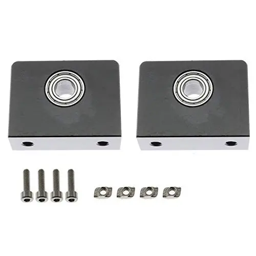 DTTRA 2PCS 3D Printer Accessories T8 Screw Fixing Special Z-axis Screw Fixing Seat for CR-10 CR-10S, Ender 3 Metal Z-Rod Bearing Holder