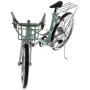 1:10 Scale Metal Decorative Bicycle Model Dutch Style Bike Coffee Bar Decor - Green