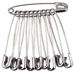 Waycreat Large Safety Pins 55mm/ 2.2 inch 150 Pieces