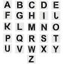 Dxhycc 78 Pieces Letter Stencils for Painting Learning, A - Z Alphabet Stencils Reusable Upper Letter Font Templates for DIY Projects, Home Decoration, 3 Set(3 Inch, 4 Inch, 5 Inch)