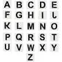 Dxhycc 78 Pieces Letter Stencils for Painting Learning, A - Z Alphabet Stencils Reusable Upper Letter Font Templates for DIY Projects, Home Decoration, 3 Set(3 Inch, 4 Inch, 5 Inch)