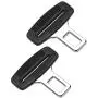 MOCHENT 2 Pack Seat Belt Clip - Car Seat Belt Buckle Stainless Steel Metal Universal Safety Seat Belt Silencer Alarm Stopper Insert Plug for All Vehicles Cars (Black) MOCHENT 2 Pack Seat Belt Clip - Car Seat Belt Buckle Stainless Steel Metal Universal Safety Seat Belt Silencer Alarm Stopper Insert Plug for All Vehicles Cars (Black)