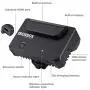 INKEE Benbox Wireless Video Transmitter, 5.8G WiFi Live Transmission to 3 Devices Built-in Cold Shoe, 1080p HDMI, 50-100m Range, Supports Android/iOS/Windows/Mac
