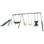 Sportspower Rosemead Metal Swing and Slide Set Sportspower Rosemead Metal Swing and Slide Set