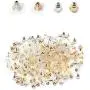 MINIDUO Earring Backs Earring Backings Copper Backs Stopper Bullet Shape Earring Backs Prevent Allergy Jewelry Findings Parts for DIY Jewelry Making (200PCS/100Pairs) MINIDUO Earring Backs Earring Backings Copper Backs Stopper Bullet Shape Earring Backs Prevent Allergy Jewelry Findings Parts for DIY Jewelry Making (200PCS/100Pairs)