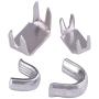 Mudder 36 Pack Zipper Replacement Zipper Repair Kit, Silver