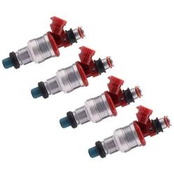 Fuel Injectors Parts,ROADFAR 2 Hole Engine Fuel Injector Kits Fit for 1989 1990 1991 1992 1993 1994 1995 Toyota 4Runner Toyota Pickup 23250-35040,Set of 4