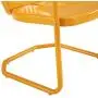Crosley Furniture CO1001A-TG Griffith Retro Metal Outdoor Chair, Tangerine Crosley Furniture CO1001A-TG Griffith Retro Metal Outdoor Chair, Tangerine