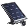 Wasserstein 2W 6V Solar Panel with 13.1ft/4m Cable Compatible with Arlo Ultra/Ultra 2, Arlo Pro 3/Pro 4, & Arlo Floodlight ONLY (2-Pack, Black) (NOT Compatible with Arlo Essential Spotlight)