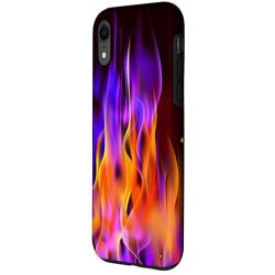 iPhone XR Fire Flame Music Rock Heavy Metal Graffiti Passion Love Gift Case