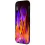 iPhone XR Fire Flame Music Rock Heavy Metal Graffiti Passion Love Gift Case