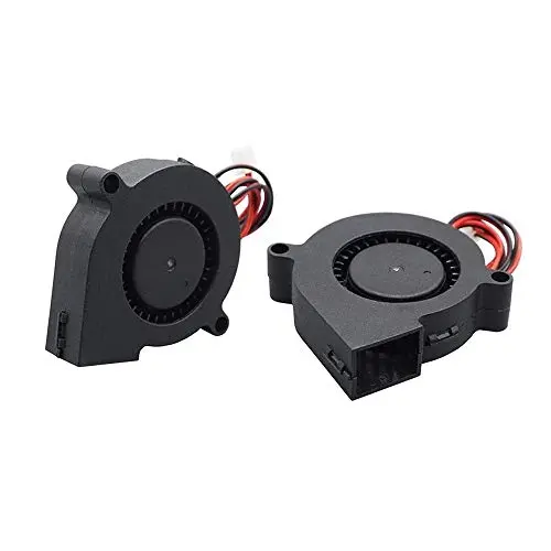 Furiga 5015 Fan 24v 50X50X15mm Blower Radial Cooling Fan DC Brushless 30cm Cable for 3D Printer Heat Sink 2PCS Furiga 5015 Fan 24v 50X50X15mm Blower Radial Cooling Fan DC Brushless 30cm Cable for 3D Printer Heat Sink 2PCS