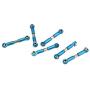 Bicaquu RC Car Link Rod, Steering Linkage Rod, Upgrade Parts Metal Universal RC Car for WLtoys 1/18 Model Car
