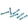 Bicaquu RC Car Link Rod, Steering Linkage Rod, Upgrade Parts Metal Universal RC Car for WLtoys 1/18 Model Car