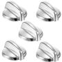 Burner Control Knob WB03T10325 Metal Stove Knobs for General Electric GE ACooktop/Stove/Oven Knobs-Replace AP5690210 PS3510510 (5Pack)