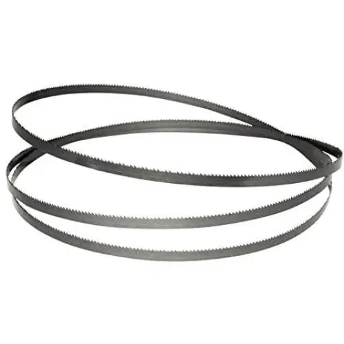 POWERTEC 13212 High Carbon Bandsaw Blade 56-7/8” x 1/4” x 24tpi | For Woodworking, Plastic and Aluminum, 1 Pack
