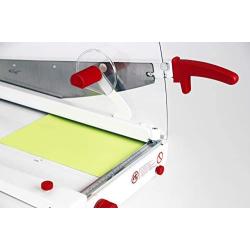 ideal. Guillotine Paper Cutter, 28.5'' Cutting Length German Solingen Steel Knife Blade, Hand Clamp, 40 Sheet, 1071 Innovative Office - All Metal German Quality Construction