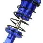 DAPENGNIAO RC Cars Upgrade Parts Front& Rear Metal Oil Damper Shocks for HAIBOXING Apply to HBX 18858-18856 Accessories (Color : Blue)