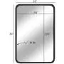 EPRICA Wall Mirror for Bathroom, Rectangle Mirror with 1” Black Metal Frame for Bathroom, Entryway, Living Room & More, Hangs Horizontal Or Vertical (30 x 20”) EPRICA Wall Mirror for Bathroom, Rectangle Mirror with 1” Black Metal Frame for Bathroom, Entryway, Living Room & More, Hangs Horizontal Or Vertical (30 x 20”)
