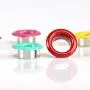 LIHAO 360 Pieces 3/16 Inch Metal Eyelets Grommets Kit - 12 Colors for Shoes Canvas Clothes Crafting LIHAO 360 Pieces 3/16 Inch Metal Eyelets Grommets Kit - 12 Colors for Shoes Canvas Clothes Crafting