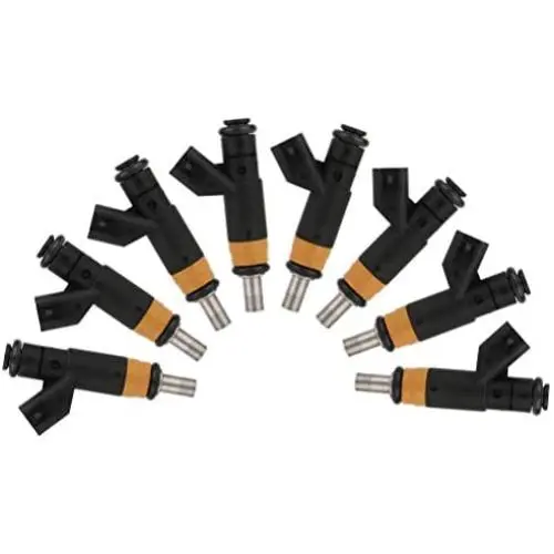Fuel Injector Parts,ROADFAR 4 Holes Fuel Injector Kits Fit for 5.7L 2011-2013 300, 5.7L 2011-13 Dodge Challenger/Charger, 2011-2013 Jeep Grand Cherokee/Ram 1500 5.7L 05037479AA,Pack of 8
