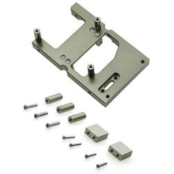 YU-NIYUT Aluminum Alloy Servo Fixed Mount Bracket for WPL C24 C14 B16 B36 1/16 RC Car MN D90 99s Upgrade Metal Spare Parts Practical, Durable and Easy to Install