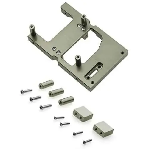 YU-NIYUT Aluminum Alloy Servo Fixed Mount Bracket for WPL C24 C14 B16 B36 1/16 RC Car MN D90 99s Upgrade Metal Spare Parts Practical, Durable and Easy to Install YU-NIYUT Aluminum Alloy Servo Fixed Mount Bracket for WPL C24 C14 B16 B36 1/16 RC Car MN D90 99s Upgrade Metal Spare Parts Practical, Durable and Easy to Install