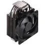 Cooler Master Hyper 212 Black Edition CPU Air Coolor, Silencio FP120 Fan, 4 CDC 2.0 Heatpipes, Anodized Gun-Metal Black, Brushed Nickel Fins for AMD Ryzen/Intel LGA1200/1151 Cooler Master Hyper 212 Black Edition CPU Air Coolor, Silencio FP120 Fan, 4 CDC 2.0 Heatpipes, Anodized Gun-Metal Black, Brushed Nickel Fins for AMD Ryzen/Intel LGA1200/1151